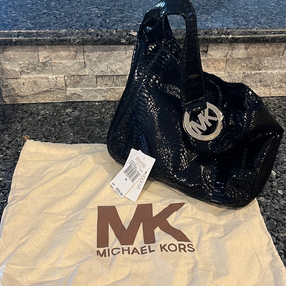 NWT Michael Kors black purse